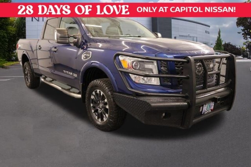 Used 2018 Nissan Titan XD PRO-4X Diesel Truck Crew Cab