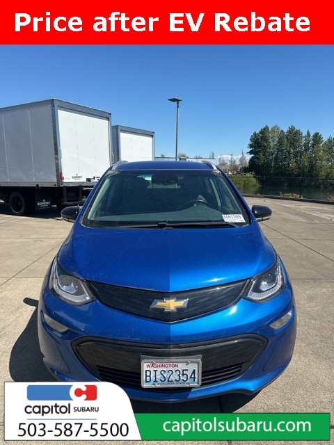 Used 2017 Chevrolet Bolt EV Premier with VIN 1G1FX6S03H4188726 for sale in Salem, OR