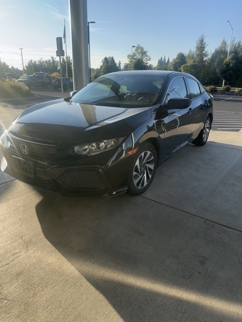 Used 2017 Honda Civic Hatchback LX with VIN SHHFK7H25HU405768 for sale in Salem, OR