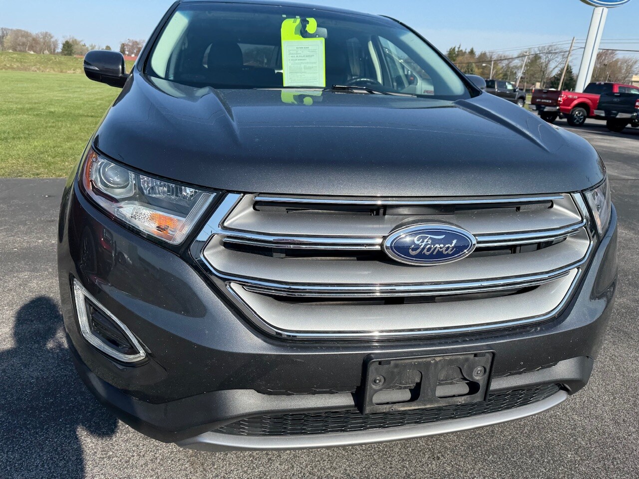 Used 2017 Ford Edge Titanium with VIN 2FMPK4K90HBB15702 for sale in Bellevue, OH