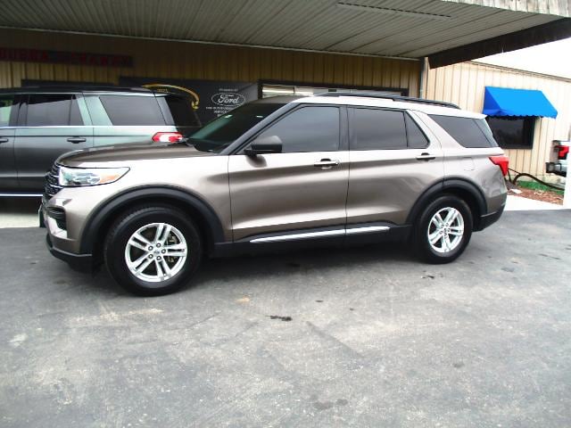 Used 2021 Ford Explorer XLT with VIN 1FMSK7DH0MGB01544 for sale in Nixon, TX