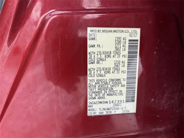 Thumbnail: 2017 Nissan Murano - 26