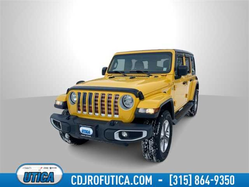 Used 2019 Jeep Wrangler Unlimited Sahara 4x4 SUV