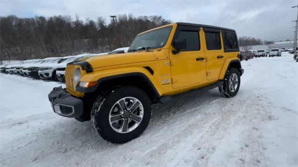 Used 2019 Jeep Wrangler Unlimited Sahara 4x4 SUV