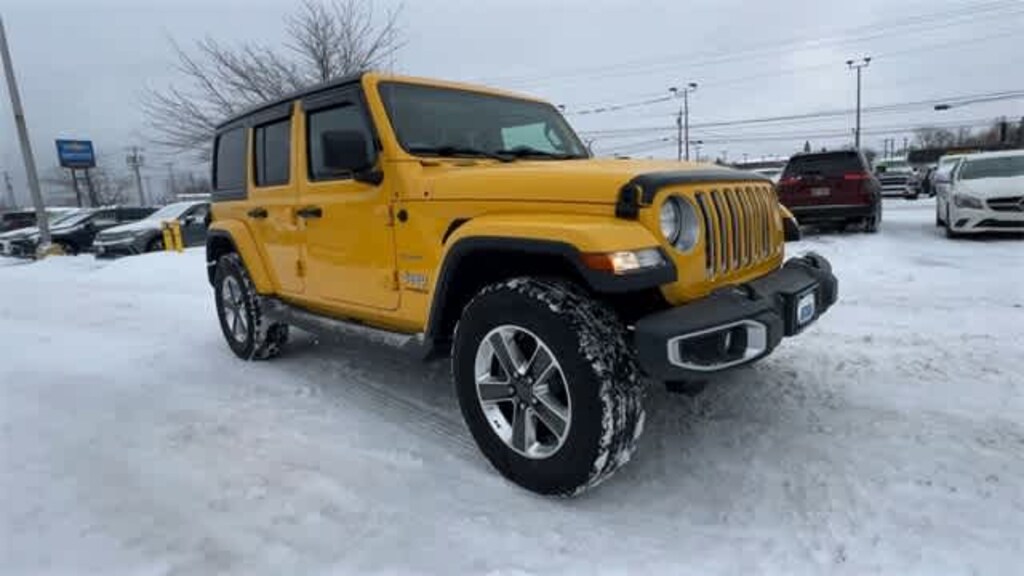 Used 2019 Jeep Wrangler Unlimited Sahara 4x4 SUV