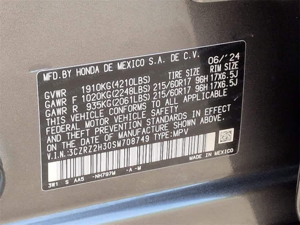 Thumbnail: 2025 Honda HR-V - 36