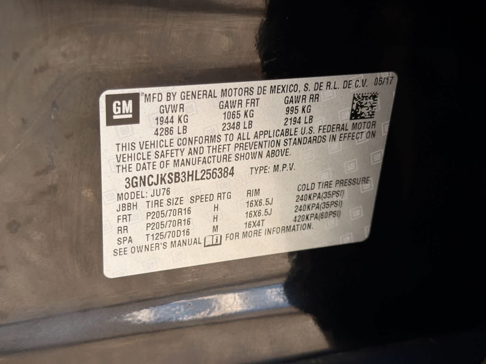 Thumbnail: 2017 Chevrolet Trax - 36