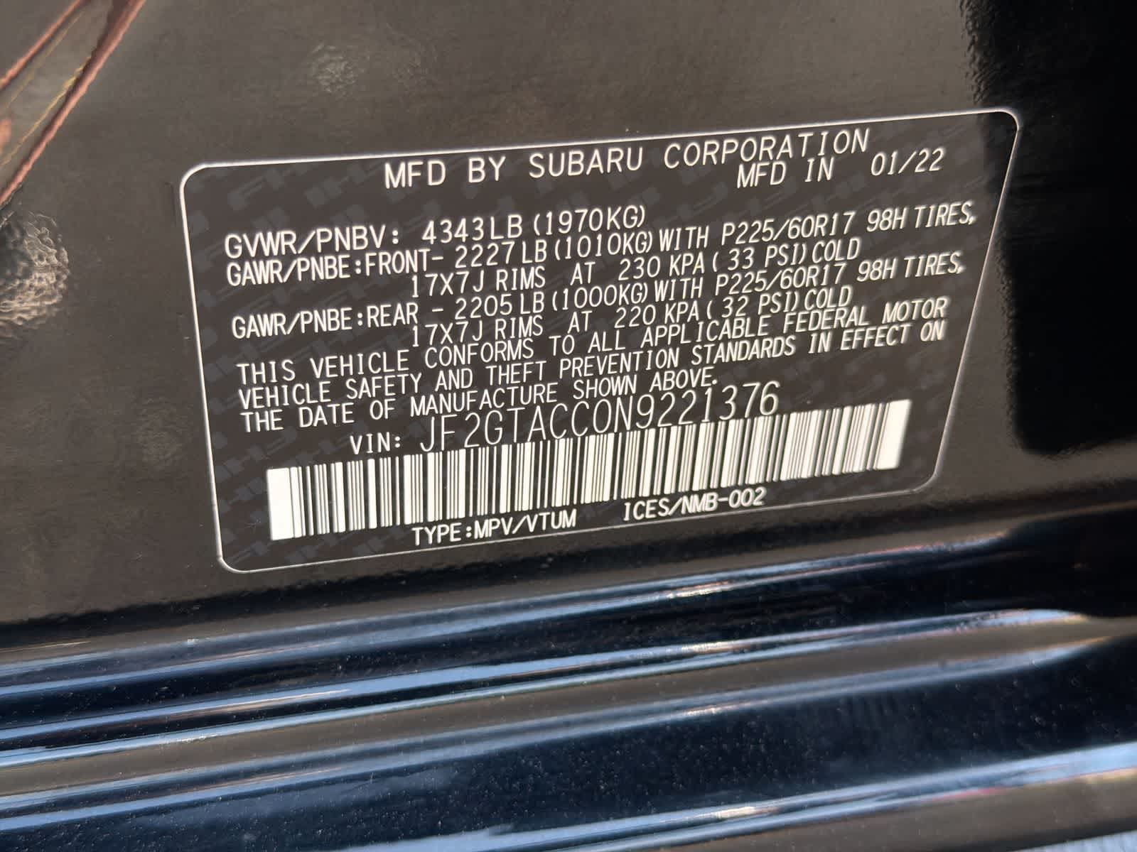 Thumbnail: 2022 Subaru Crosstrek - 36