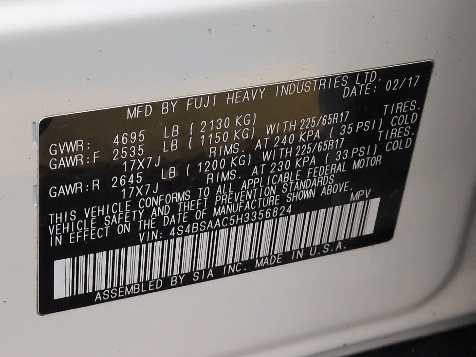 Thumbnail: 2017 Subaru Outback - 36