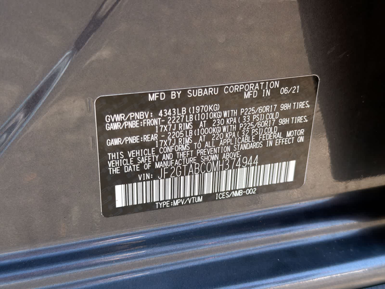 Thumbnail: 2021 Subaru Crosstrek - 36