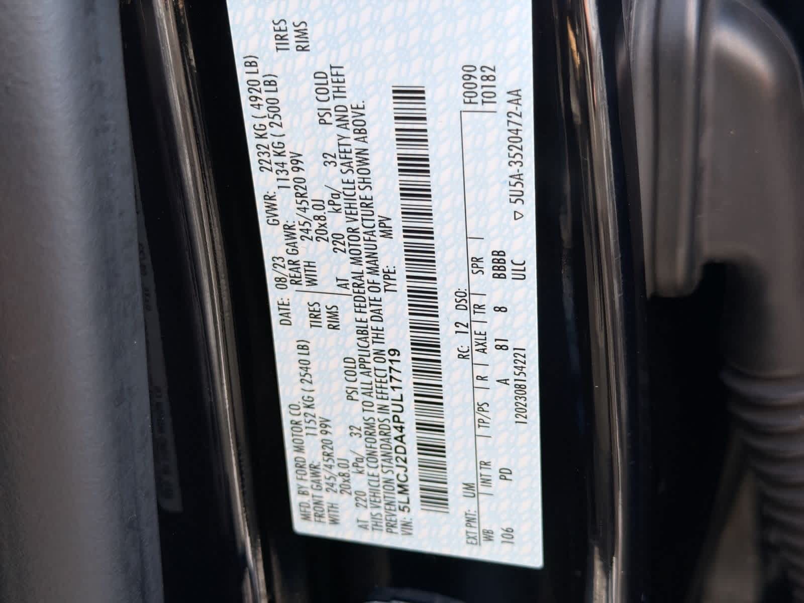 Thumbnail: 2023 Lincoln Corsair - 39