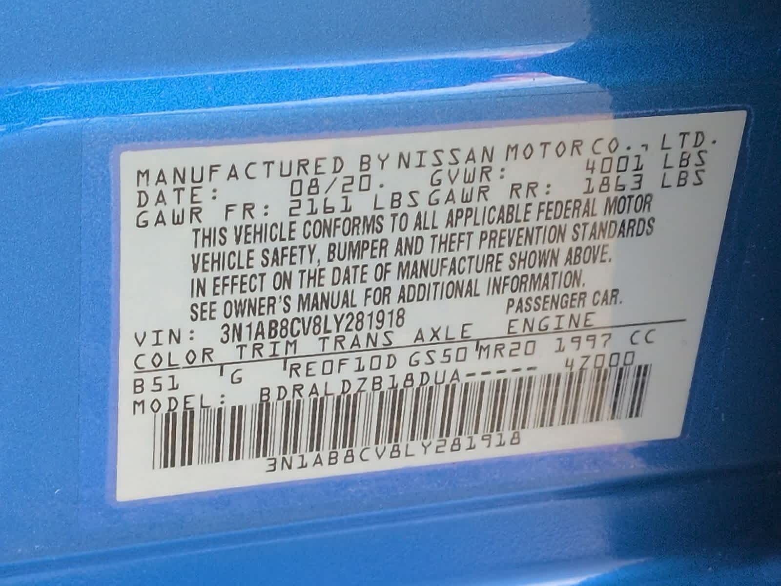 Thumbnail: 2020 Nissan Sentra - 36