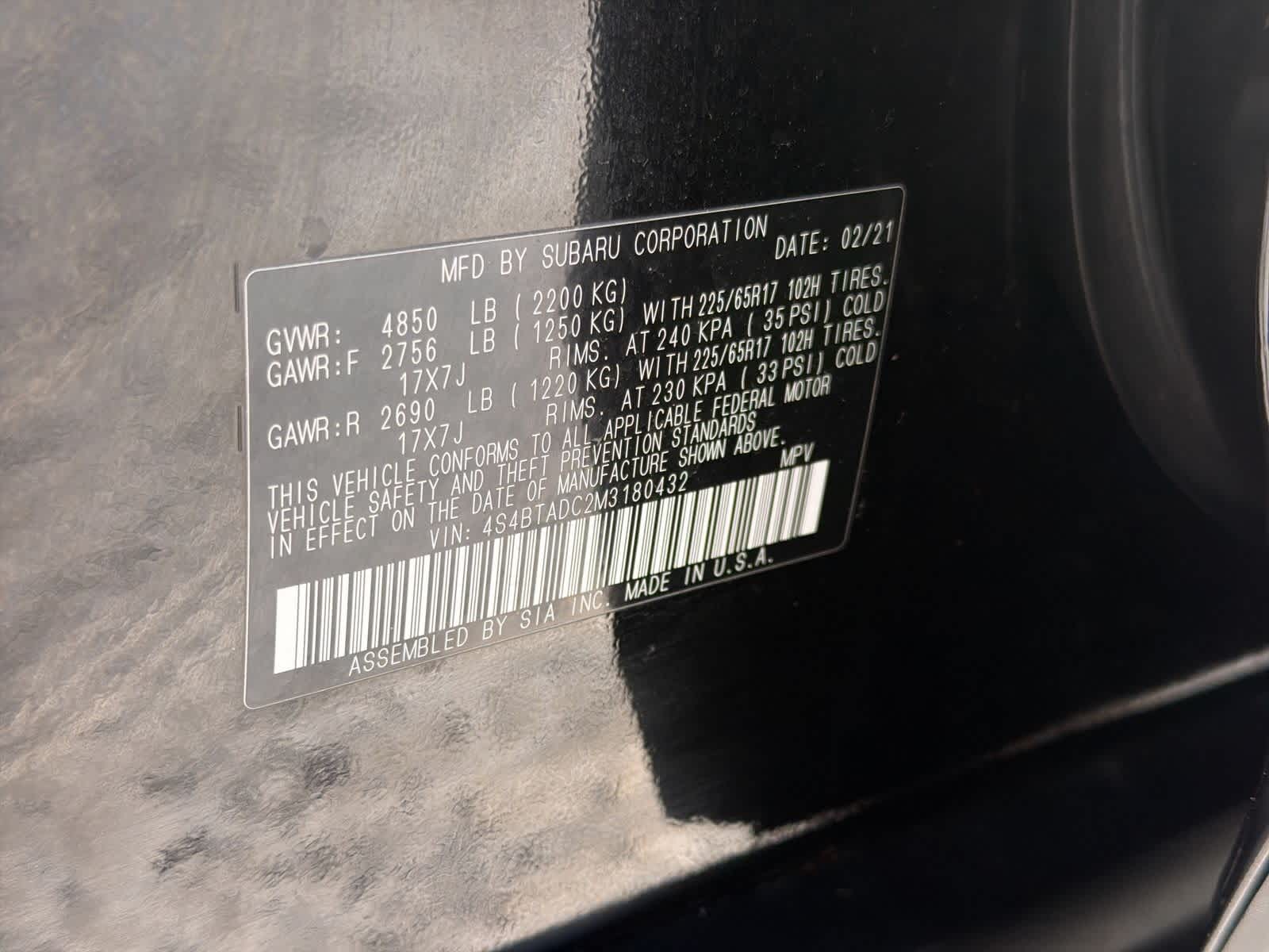 Thumbnail: 2021 Subaru Outback - 36