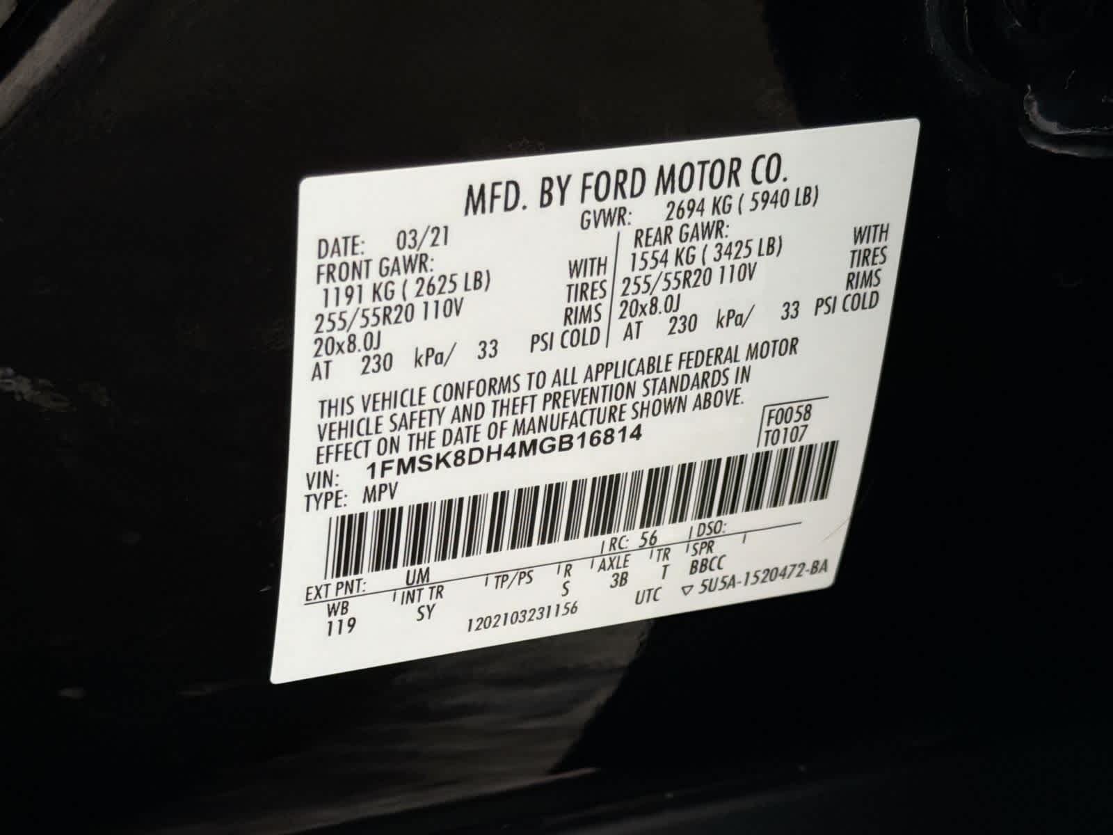 Thumbnail: 2021 Ford Explorer - 40