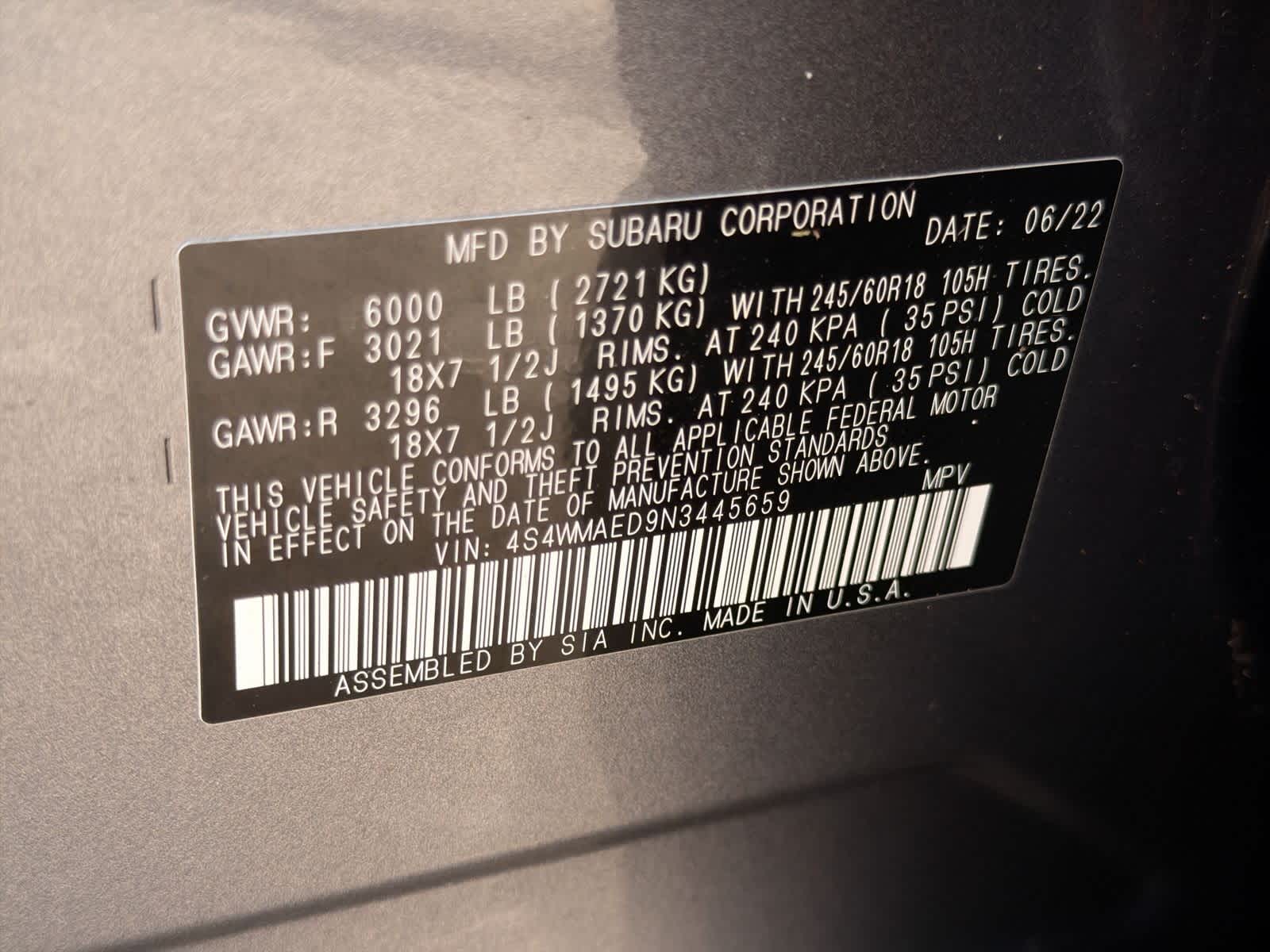 Thumbnail: 2022 Subaru Ascent - 36