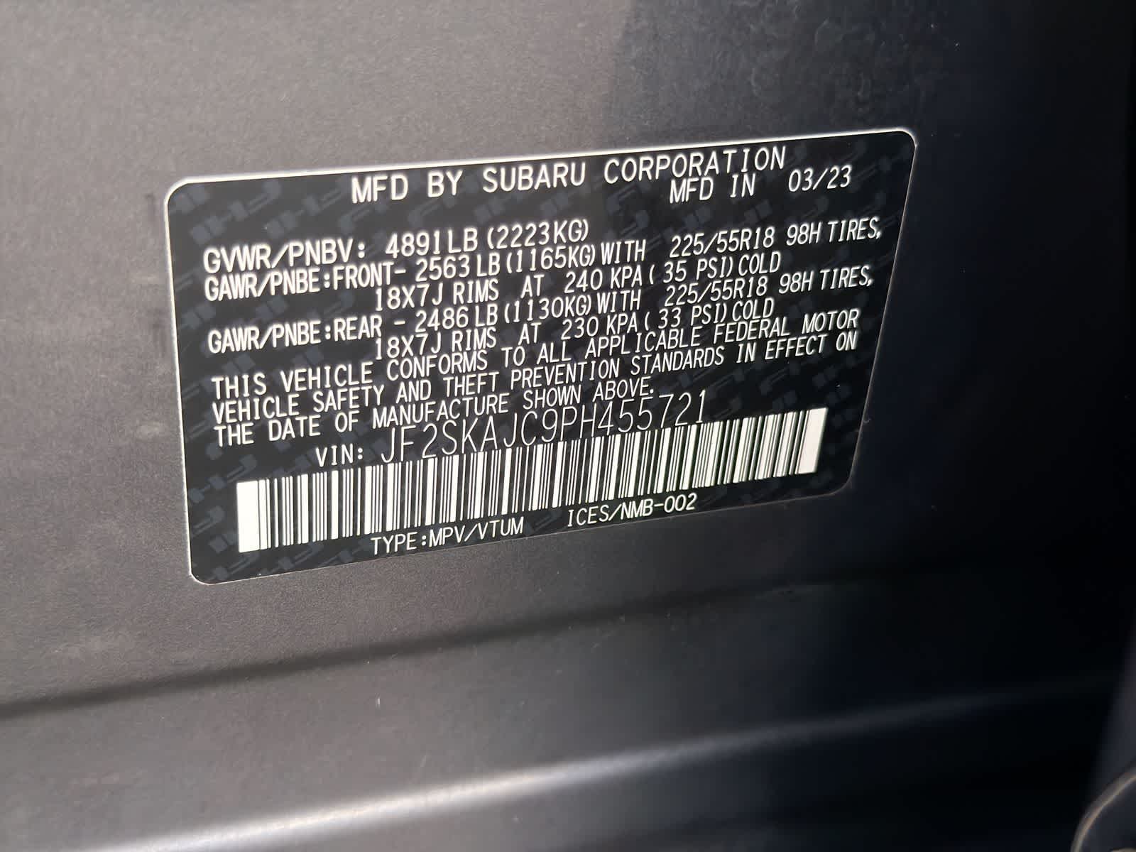 Thumbnail: 2023 Subaru Forester - 37