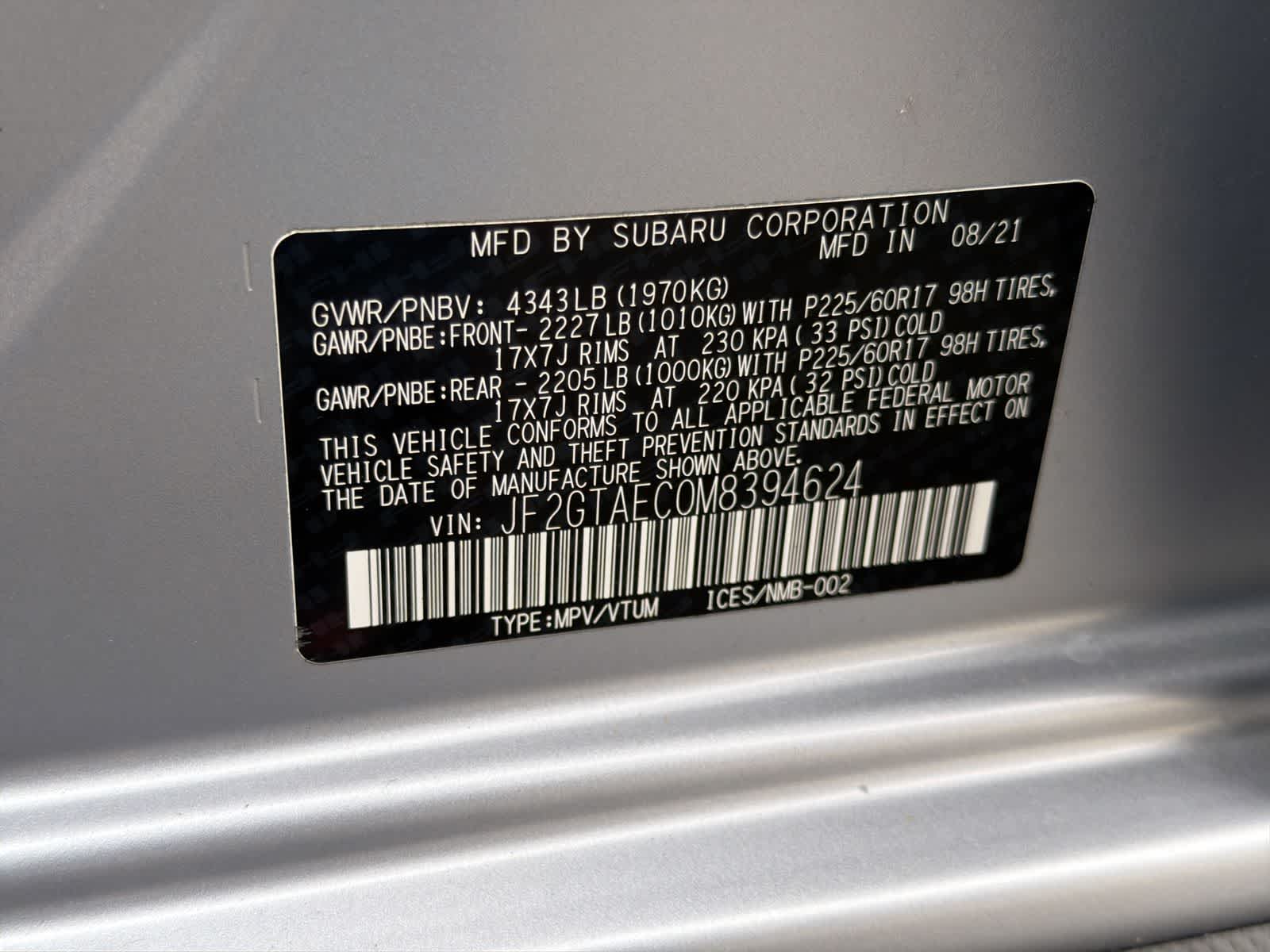 Thumbnail: 2021 Subaru Crosstrek - 37