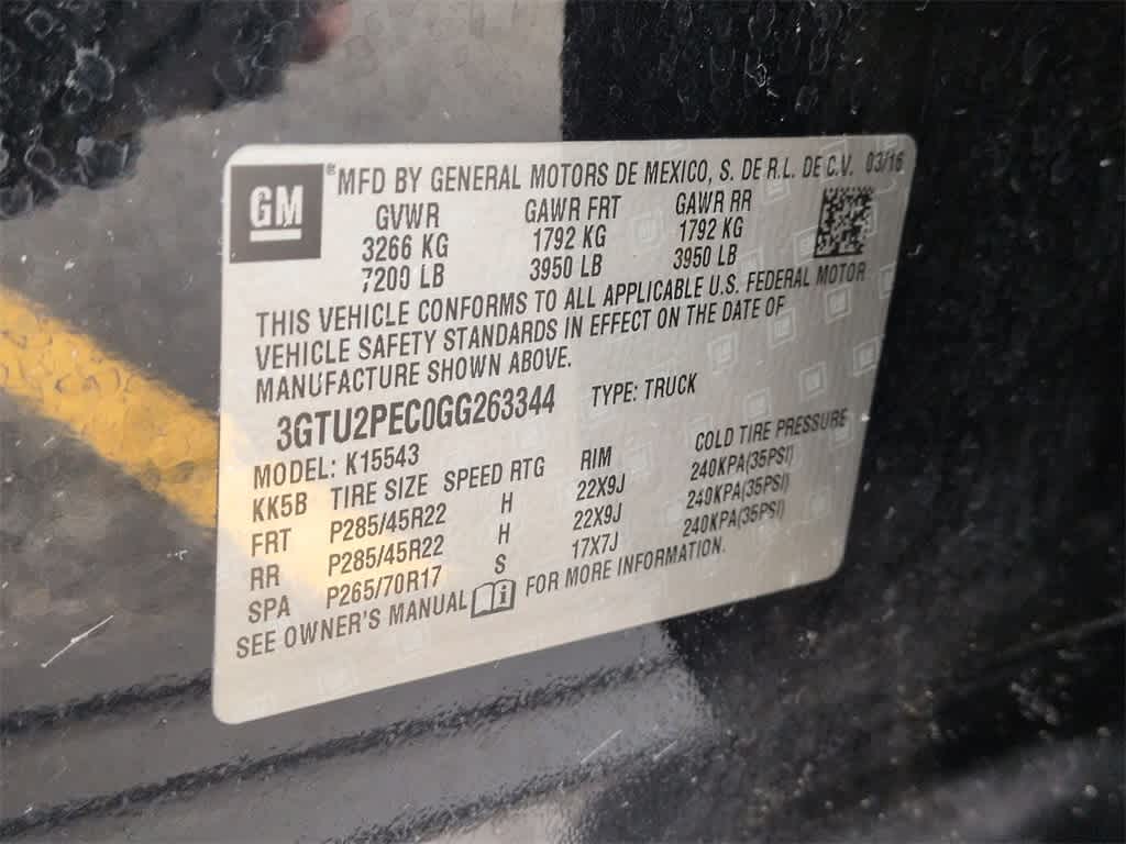 Thumbnail: 2016 GMC Sierra 1500 - 39