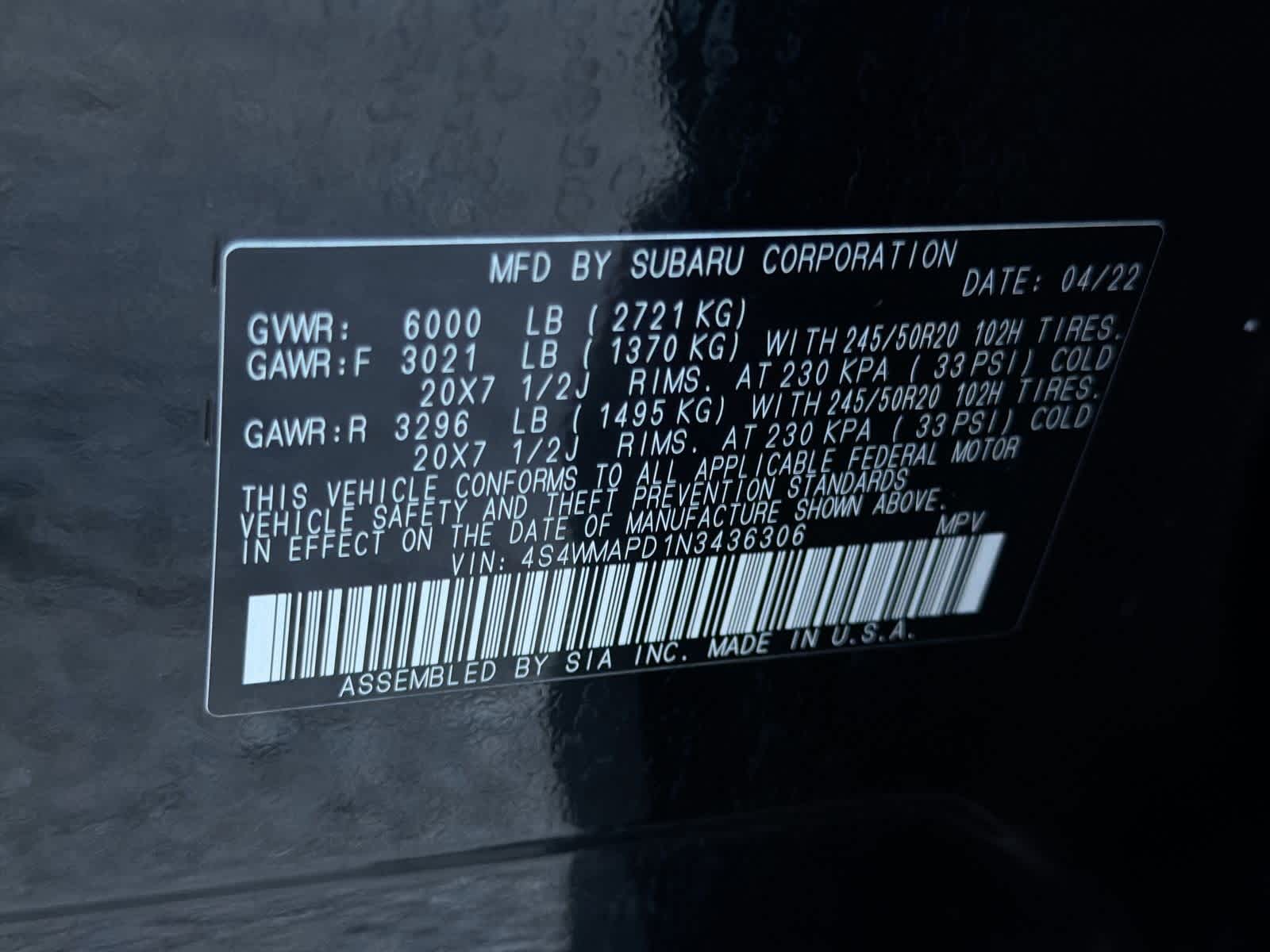 Thumbnail: 2022 Subaru Ascent - 39