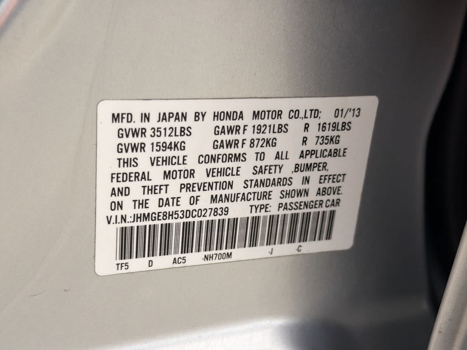 Thumbnail: 2013 Honda Fit - 34