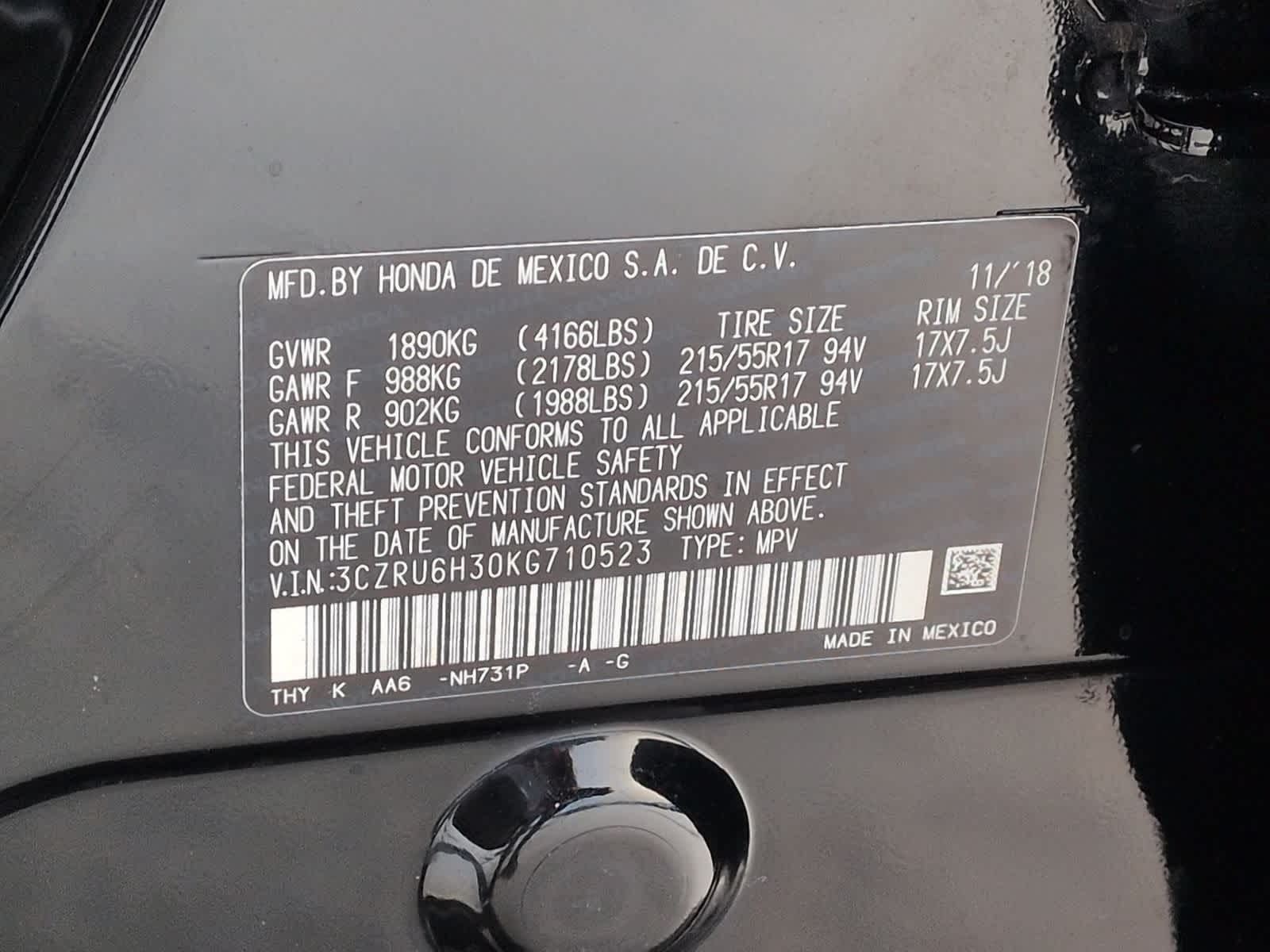 Thumbnail: 2019 Honda HR-V - 36