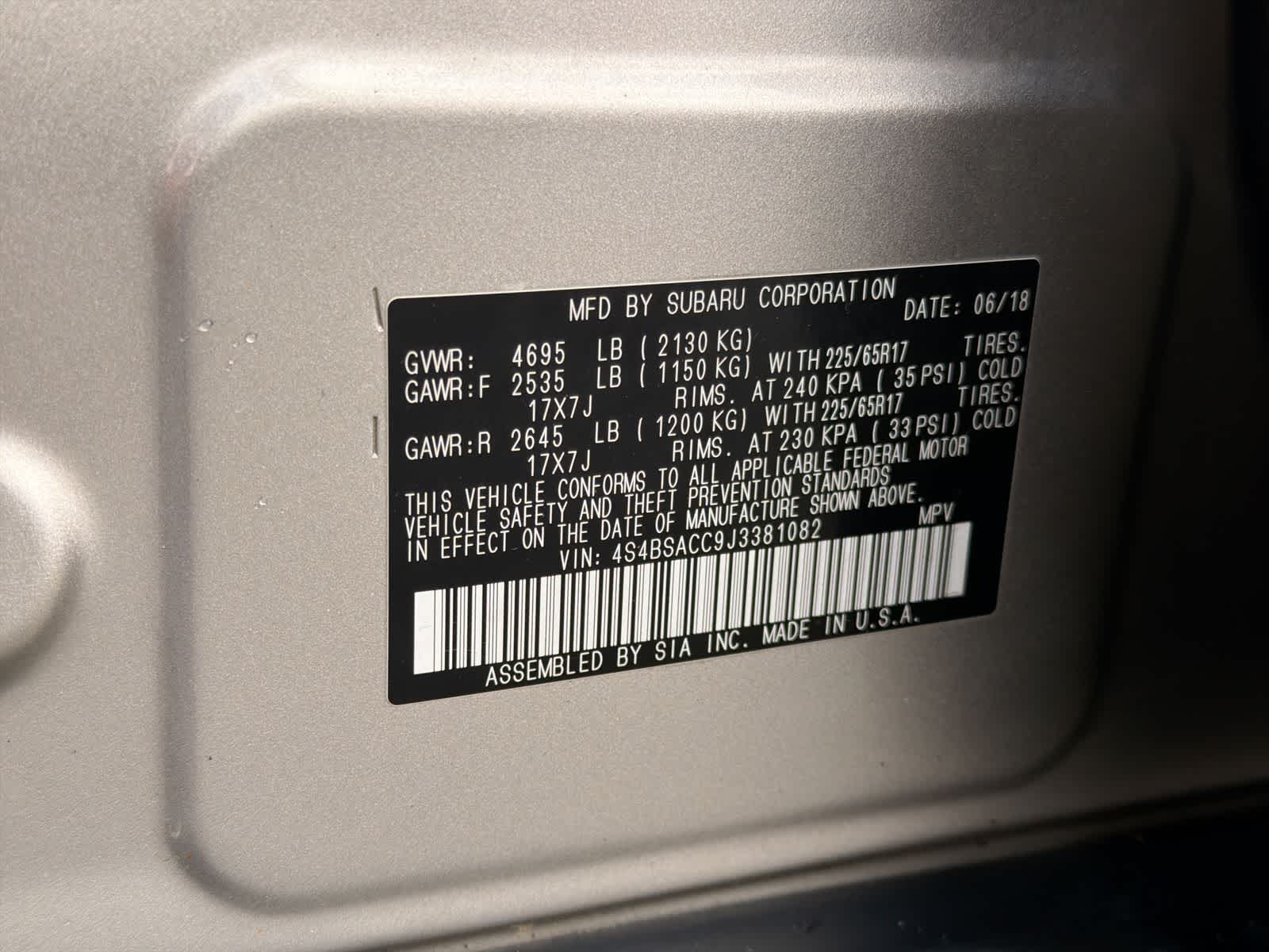 Thumbnail: 2018 Subaru Outback - 36