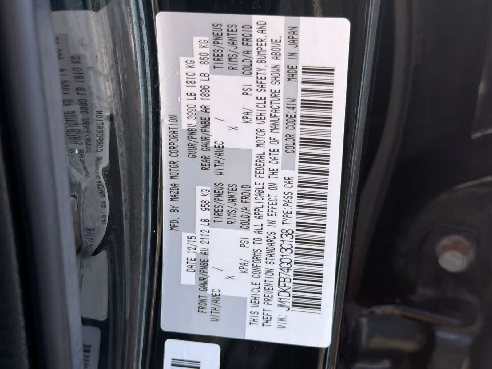 Thumbnail: 2016 Mazda CX-3 - 36