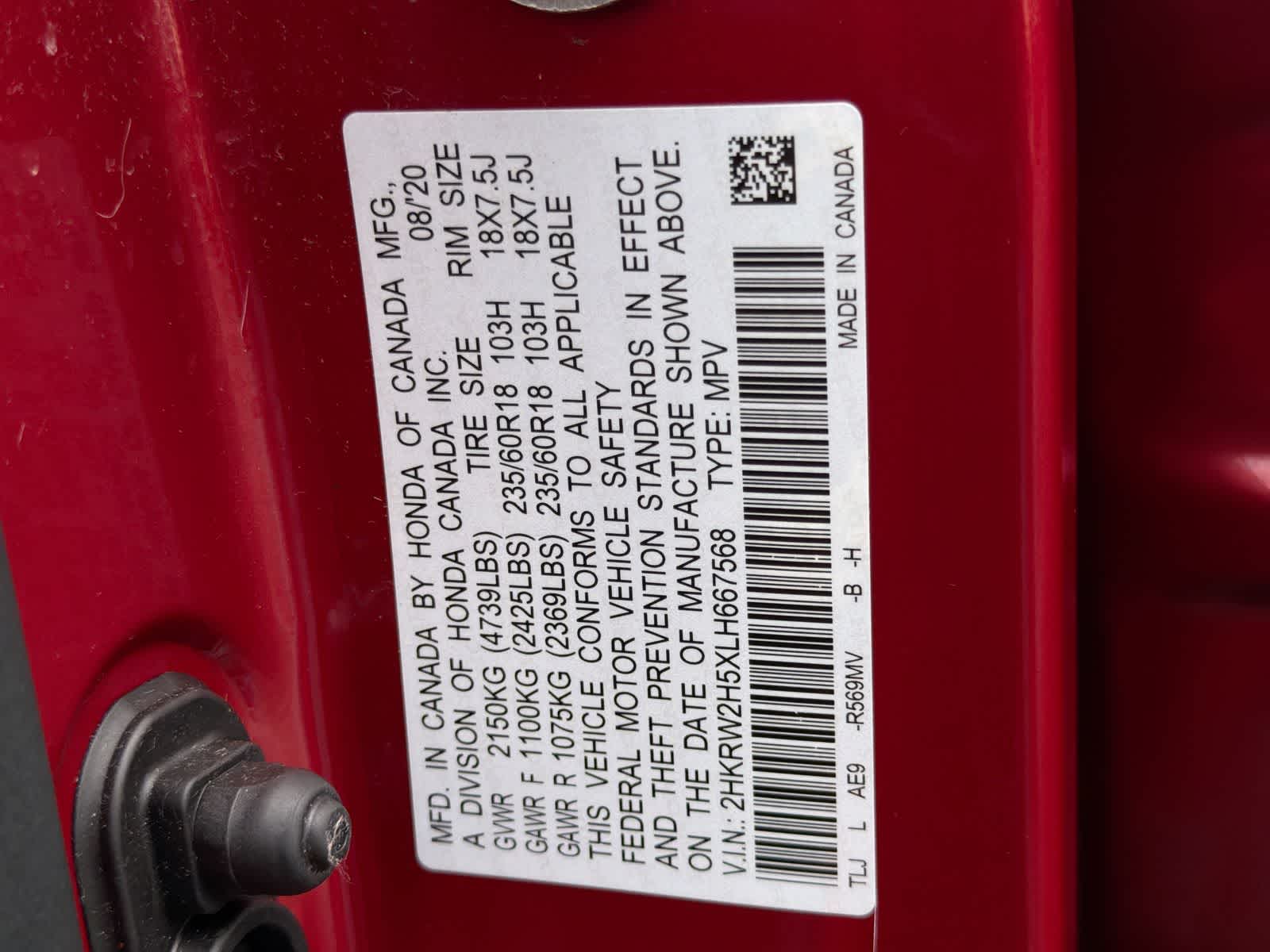 Thumbnail: 2020 Honda CR-V - 37