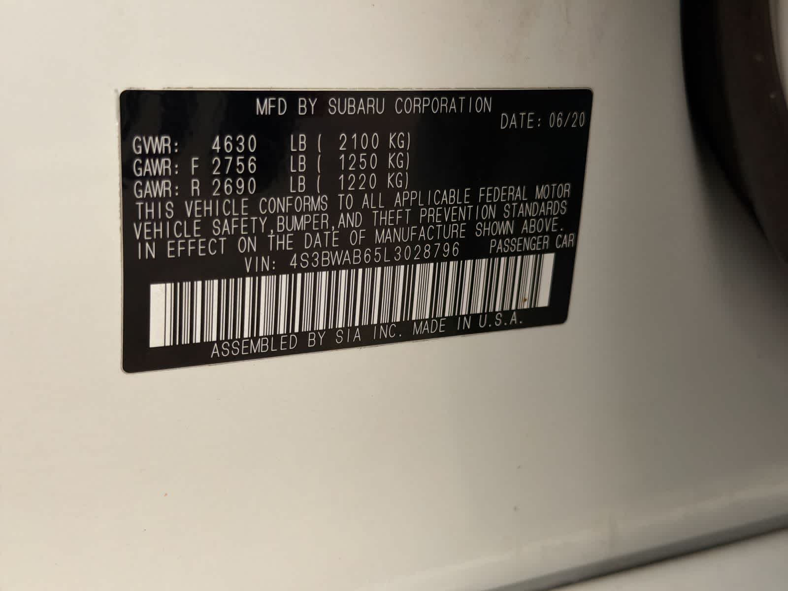 Thumbnail: 2020 Subaru Legacy - 36