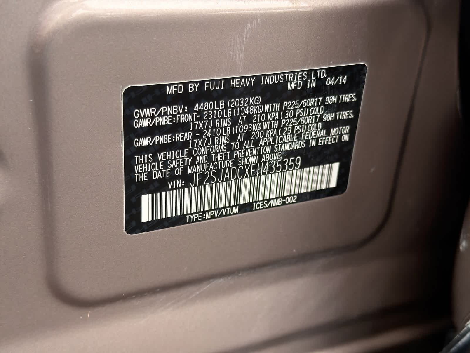 Thumbnail: 2015 Subaru Forester - 38