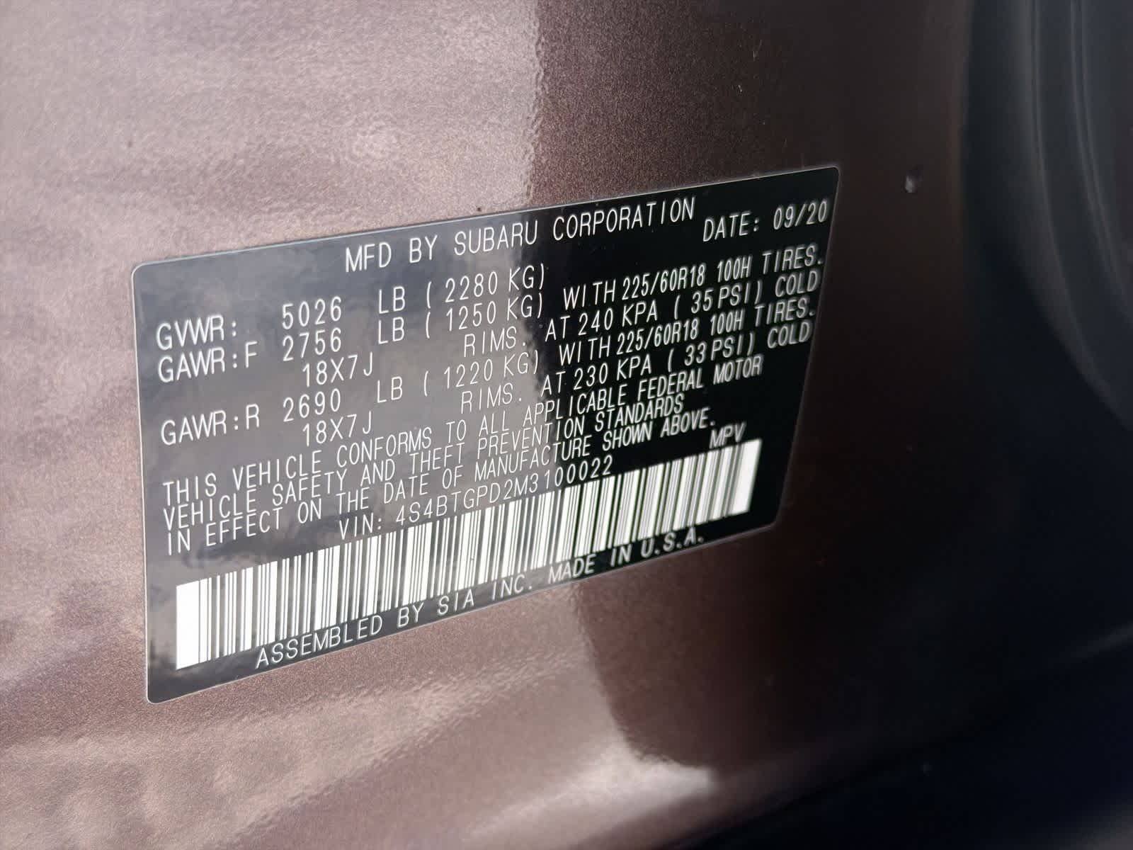 Thumbnail: 2021 Subaru Outback - 40