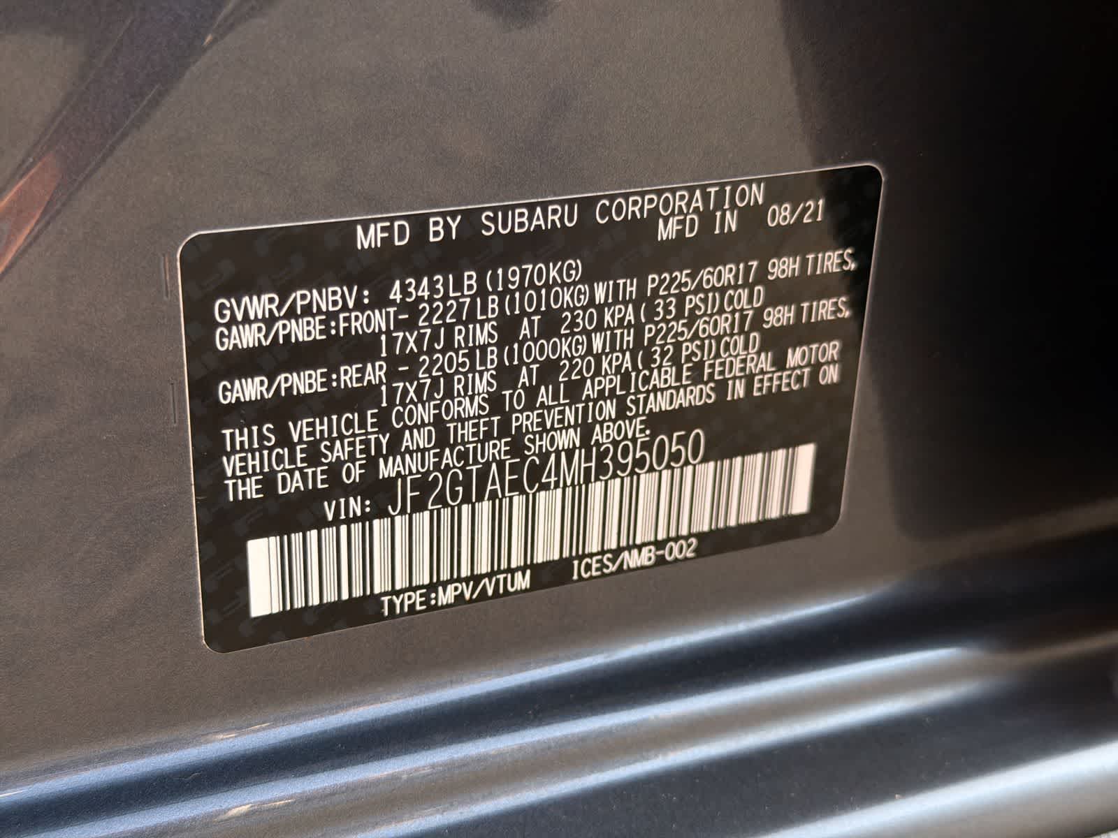 Thumbnail: 2021 Subaru Crosstrek - 37