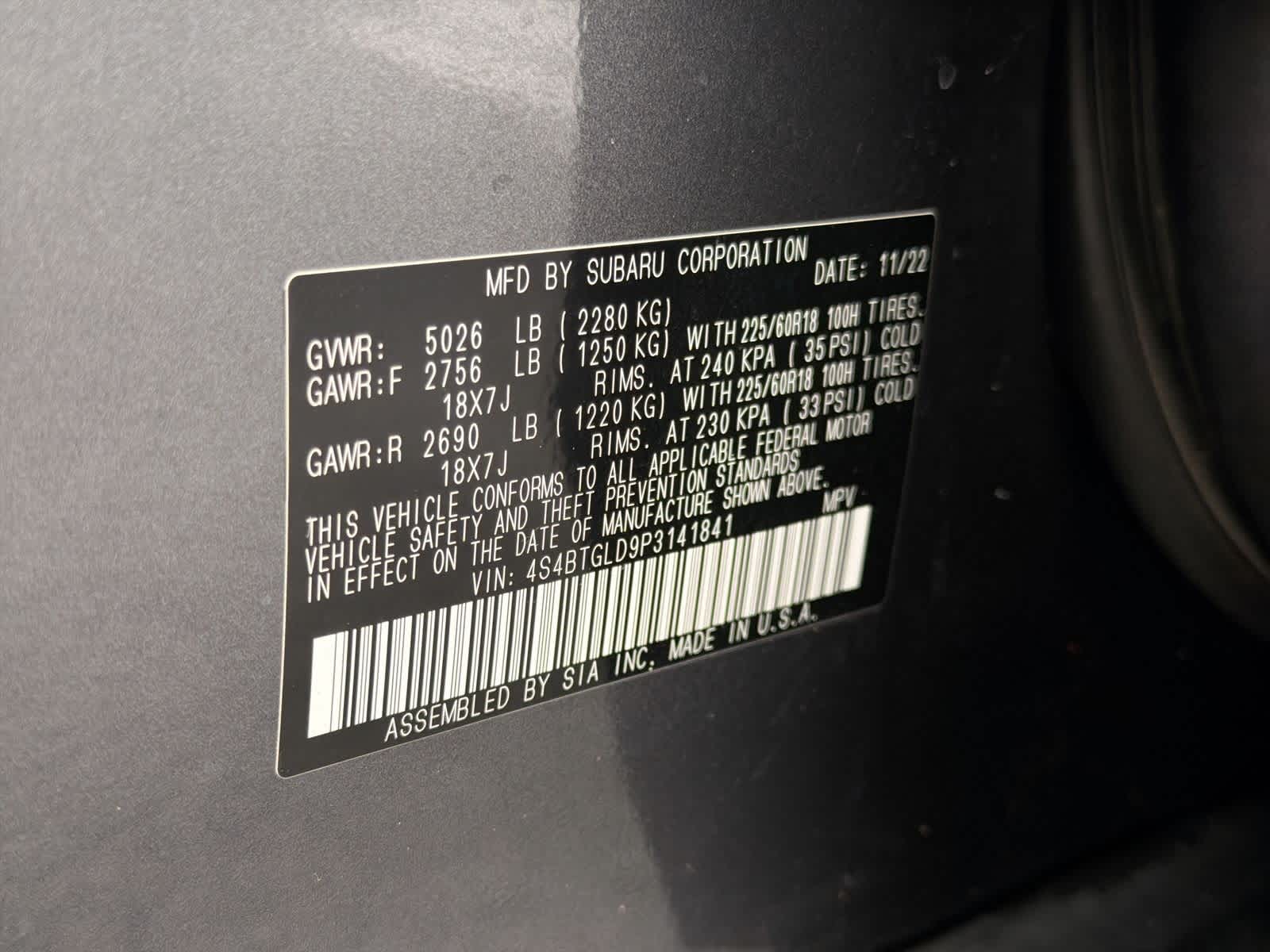 Thumbnail: 2023 Subaru Outback - 39