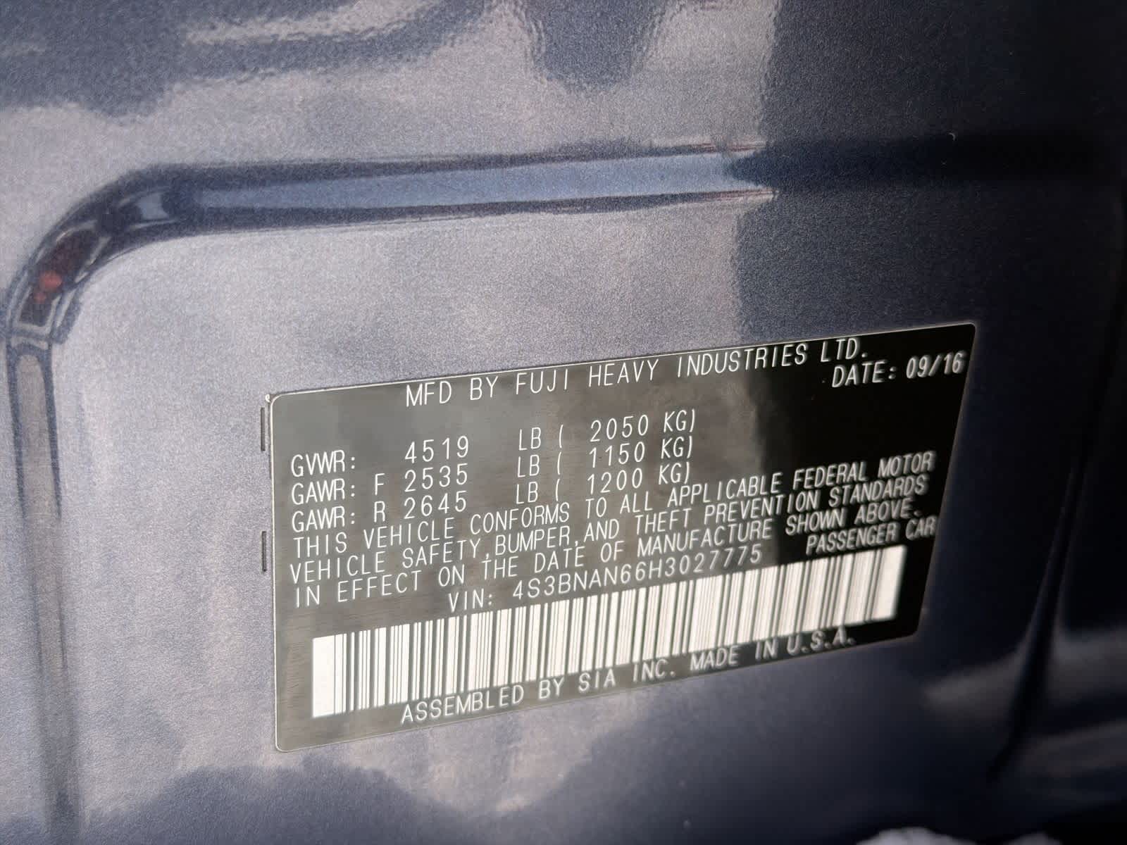 Thumbnail: 2017 Subaru Legacy - 38