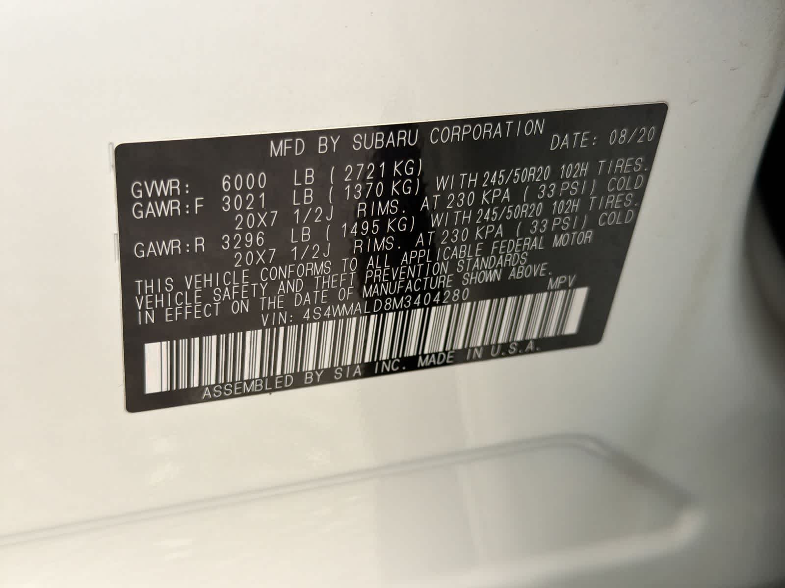 Thumbnail: 2021 Subaru Ascent - 38