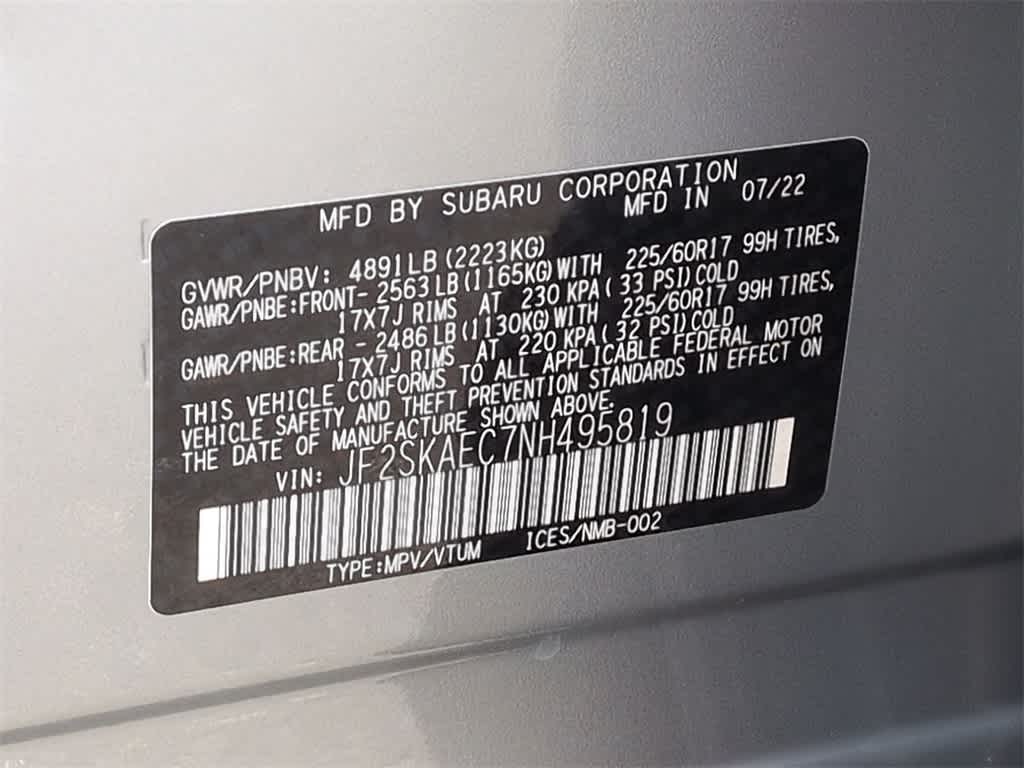 Thumbnail: 2022 Subaru Forester - 38