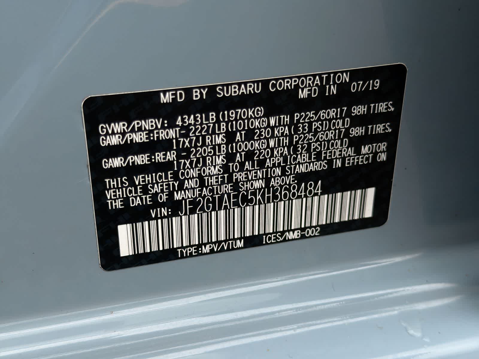 Thumbnail: 2019 Subaru Crosstrek - 36