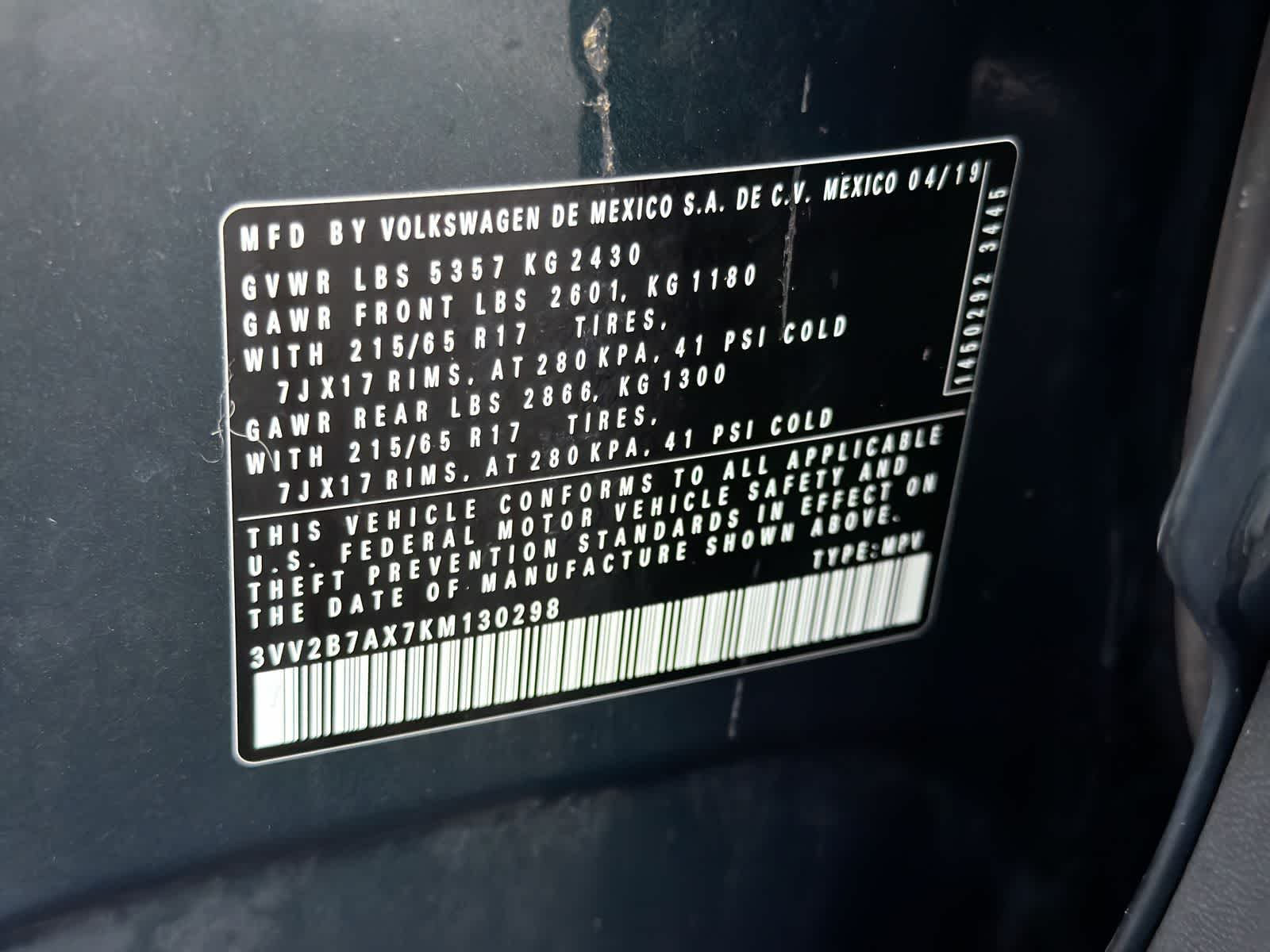 Thumbnail: 2019 Volkswagen Tiguan - 36