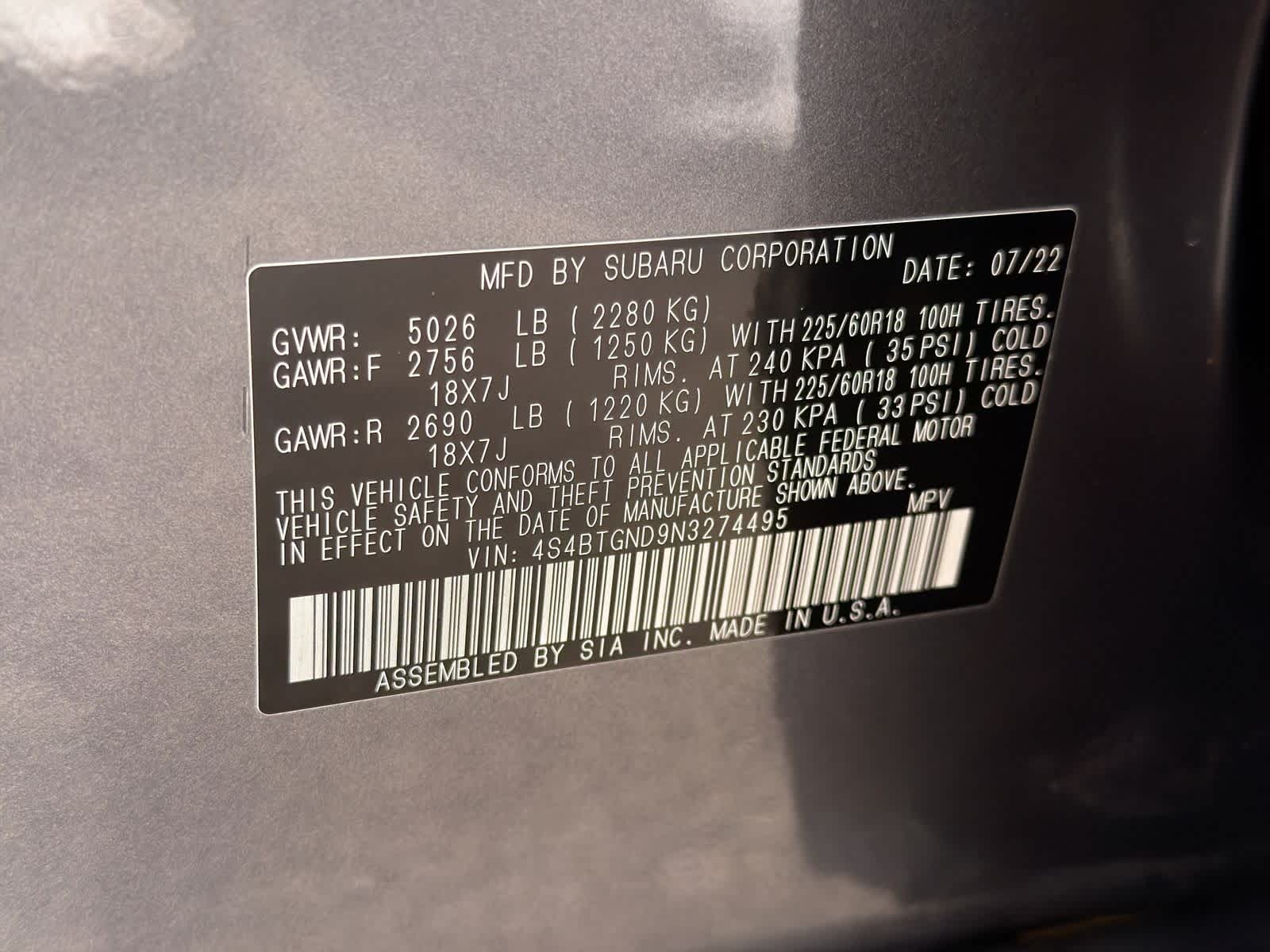 Thumbnail: 2022 Subaru Outback - 39