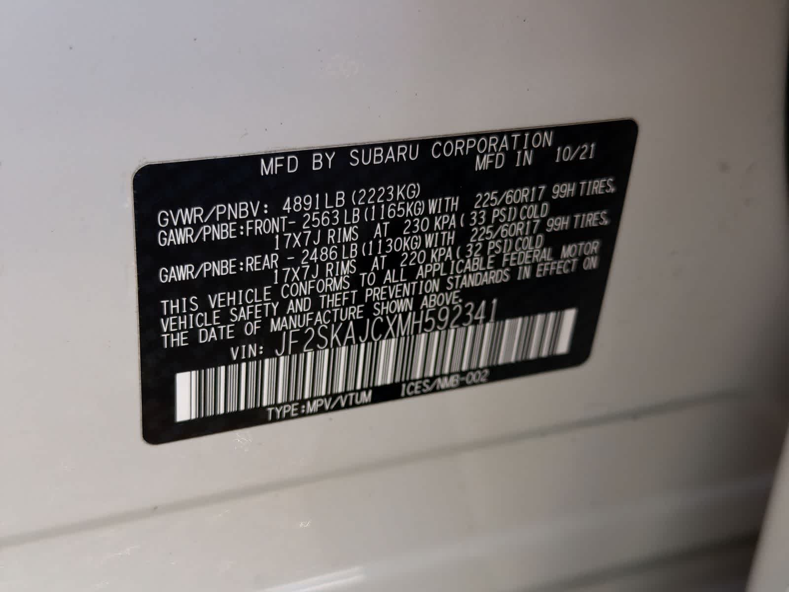 Thumbnail: 2021 Subaru Forester - 38