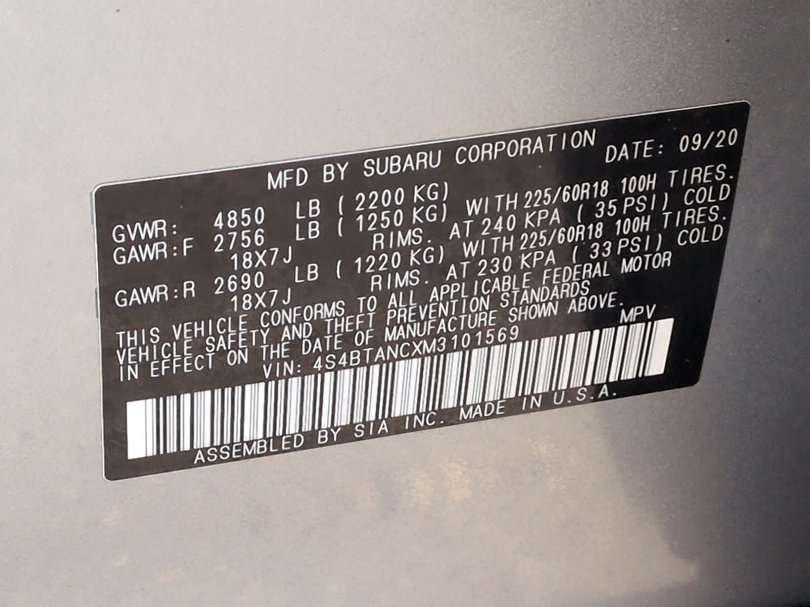 Thumbnail: 2021 Subaru Outback - 39