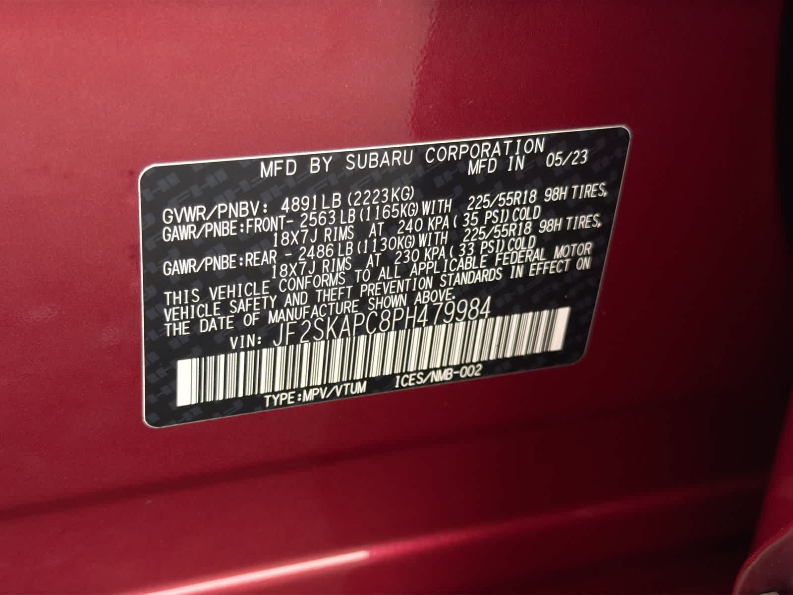 Thumbnail: 2023 Subaru Forester - 38