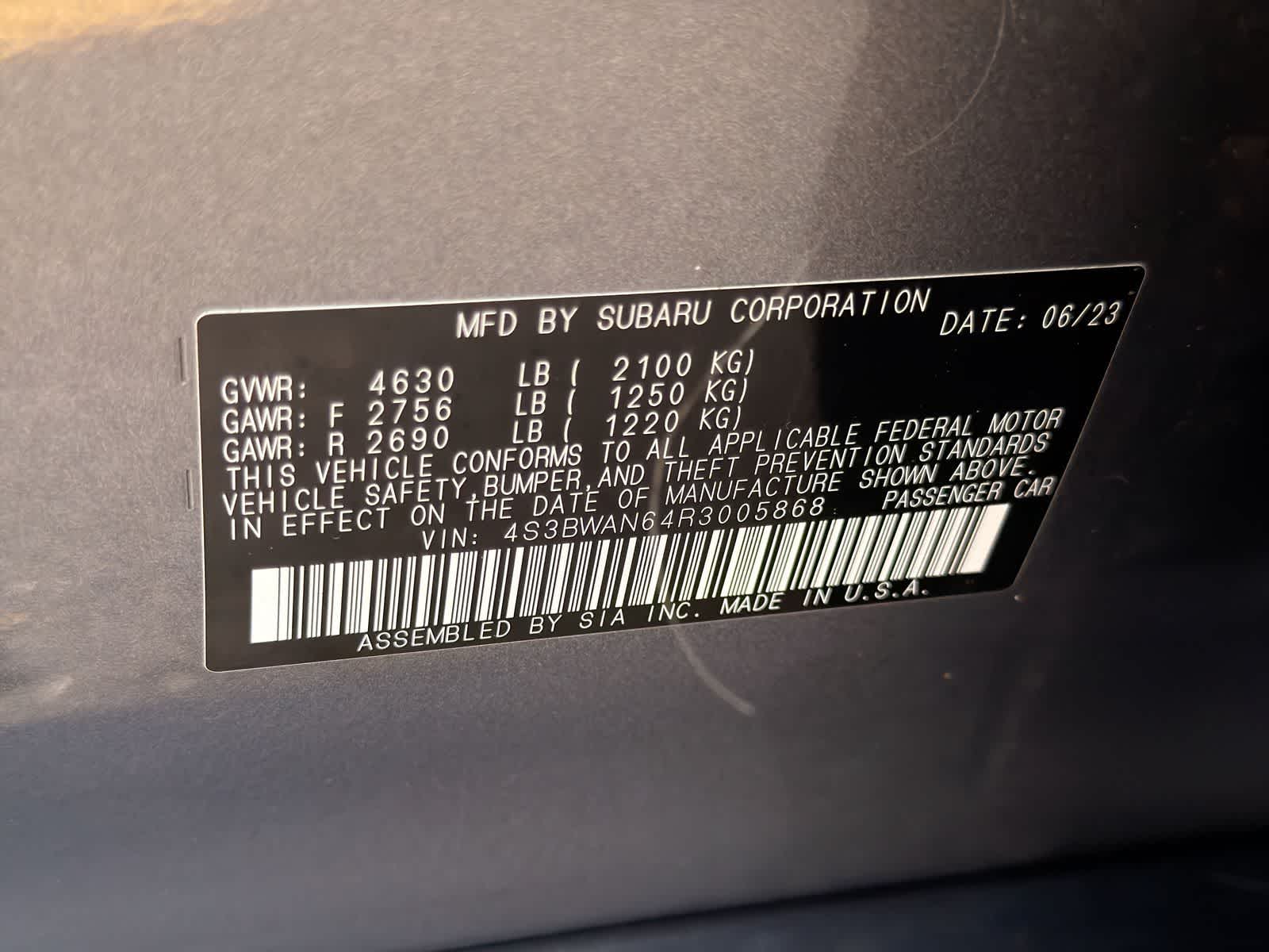Thumbnail: 2024 Subaru Legacy - 38