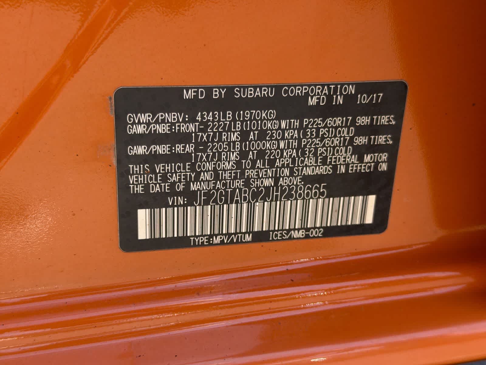 Thumbnail: 2018 Subaru Crosstrek - 36