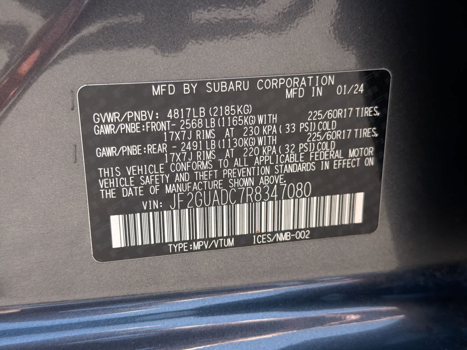 Thumbnail: 2024 Subaru Crosstrek - 37
