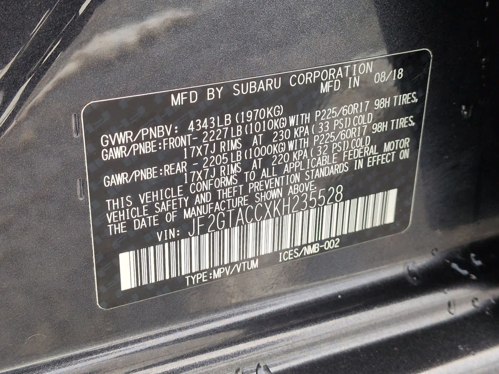 Thumbnail: 2019 Subaru Crosstrek - 36