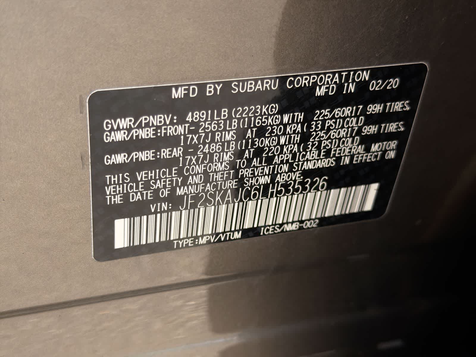 Thumbnail: 2020 Subaru Forester - 38