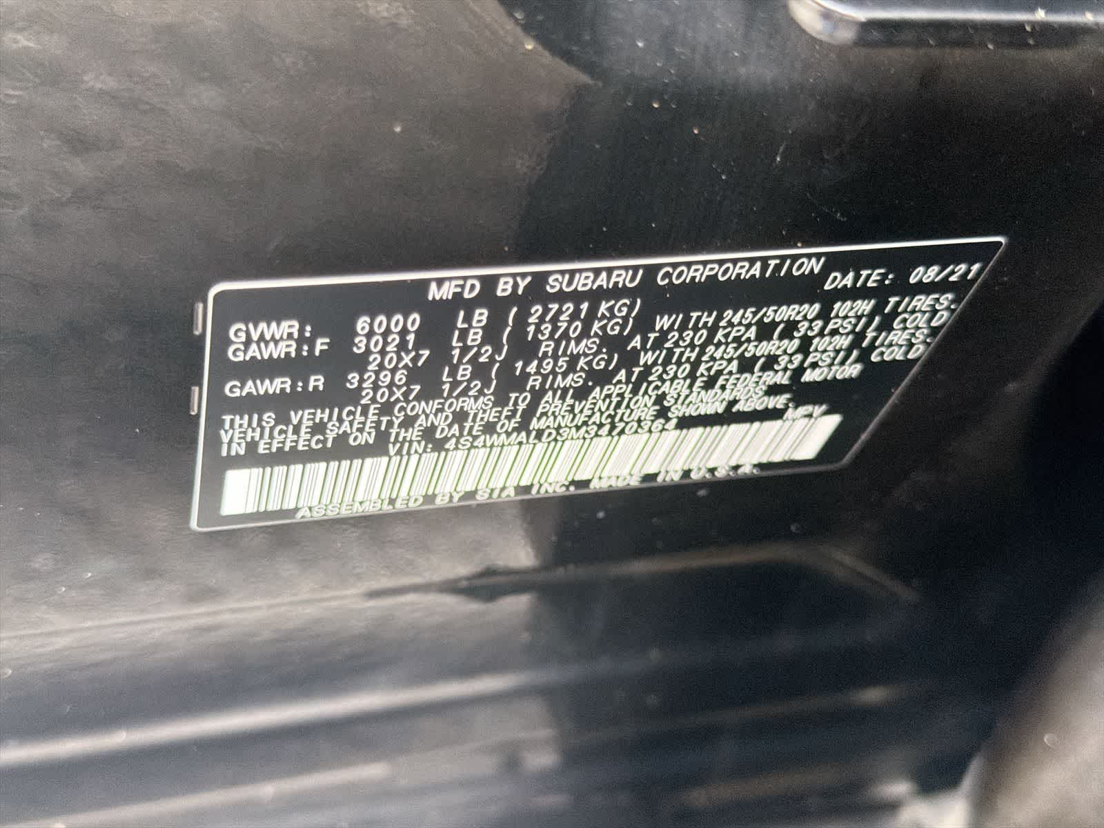 Thumbnail: 2021 Subaru Ascent - 38