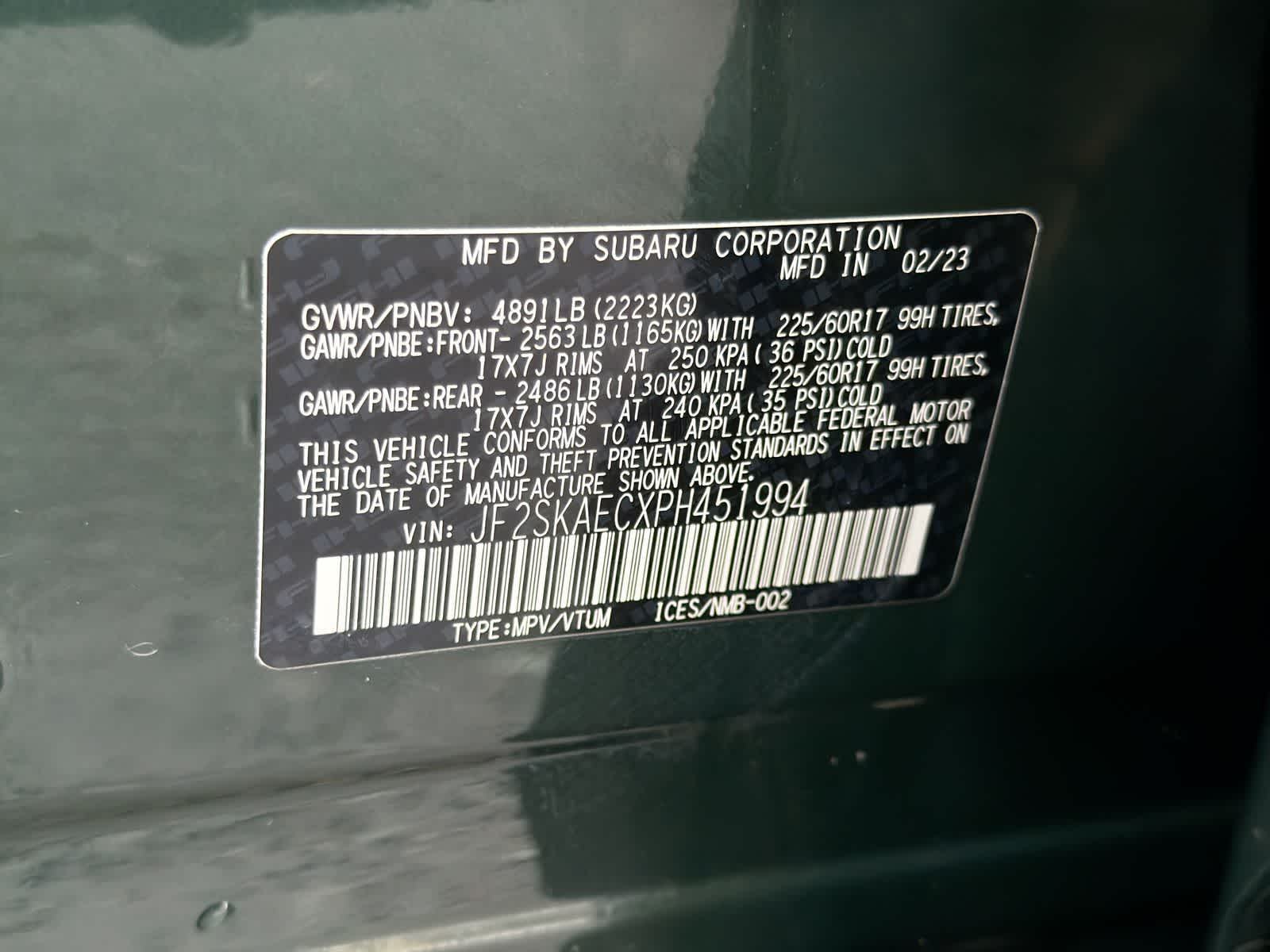 Thumbnail: 2023 Subaru Forester - 38