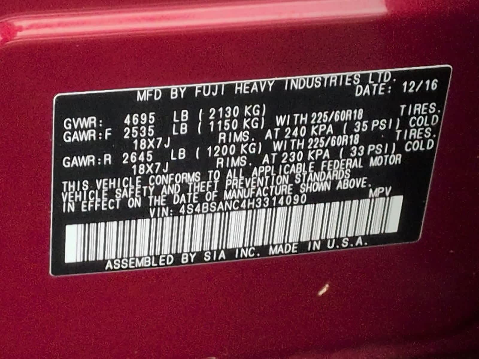 Thumbnail: 2017 Subaru Outback - 39